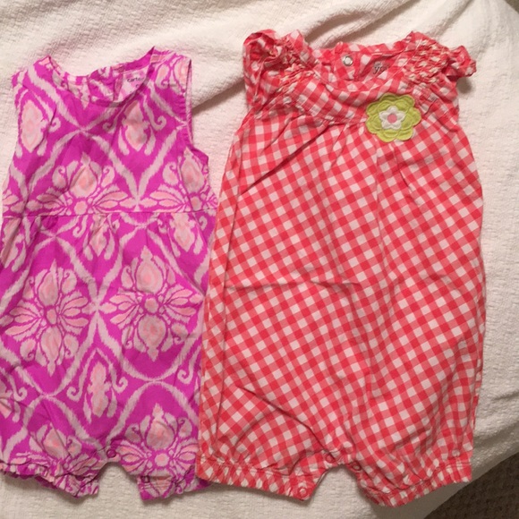 Carter's Other - Carter’s baby girl rompers Carter's Other - Carter’s baby girl rompers